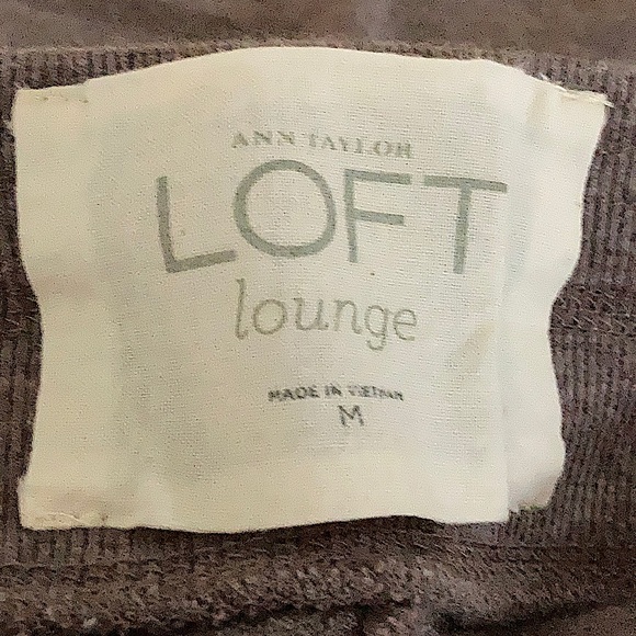 💖Ann Taylor💖Loft Lounge 2Pc Set in Oatmeal. - Picture 9 of 15